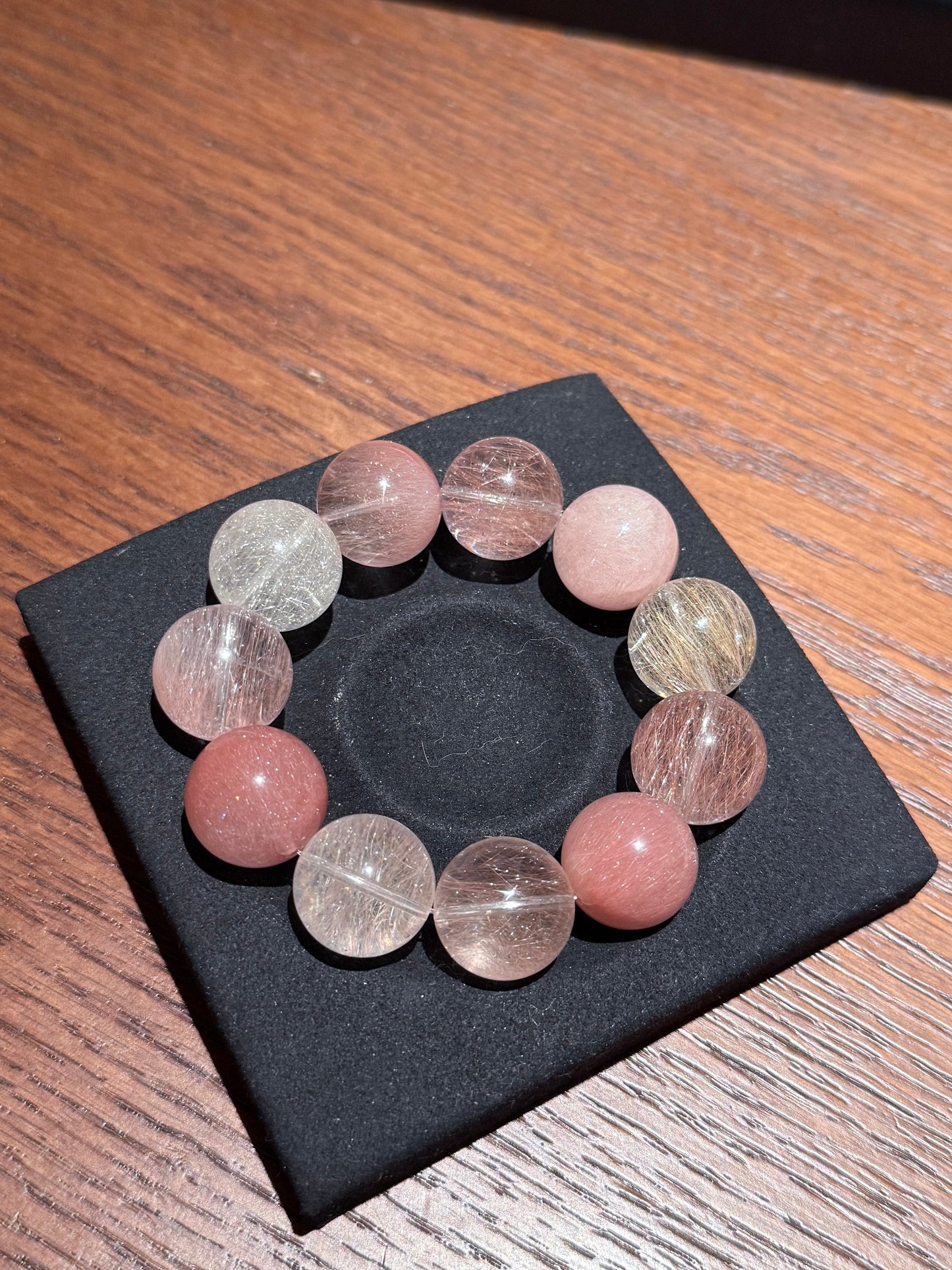 金色玫瑰园 Rutilated Quartz(18mm)