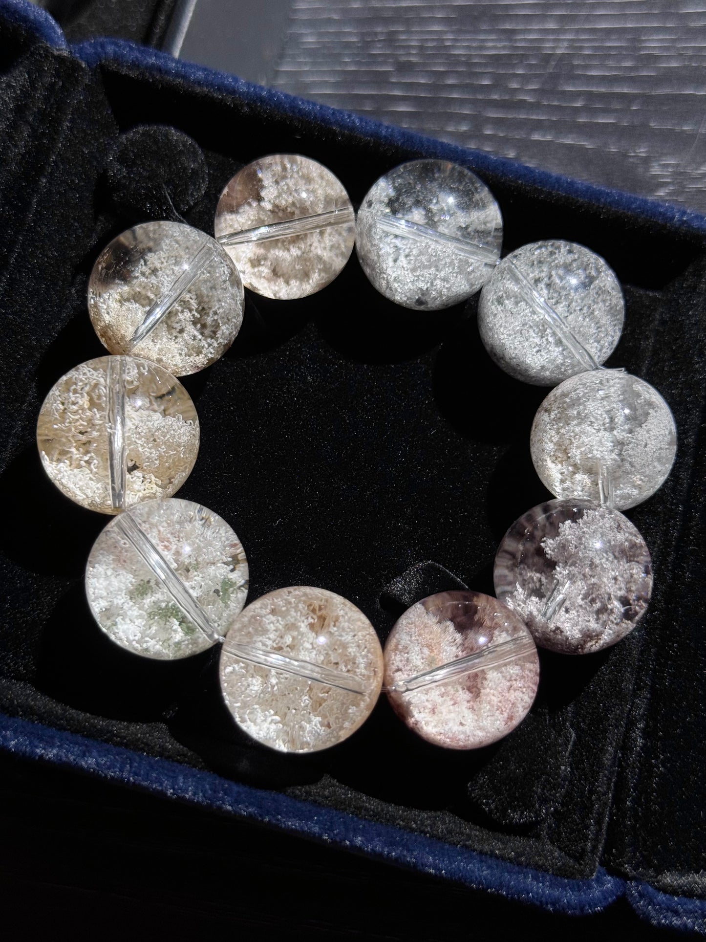 Bridal Morandi-Toned Phantom Quartz 婚纱莫兰迪幽灵(19-20mm)
