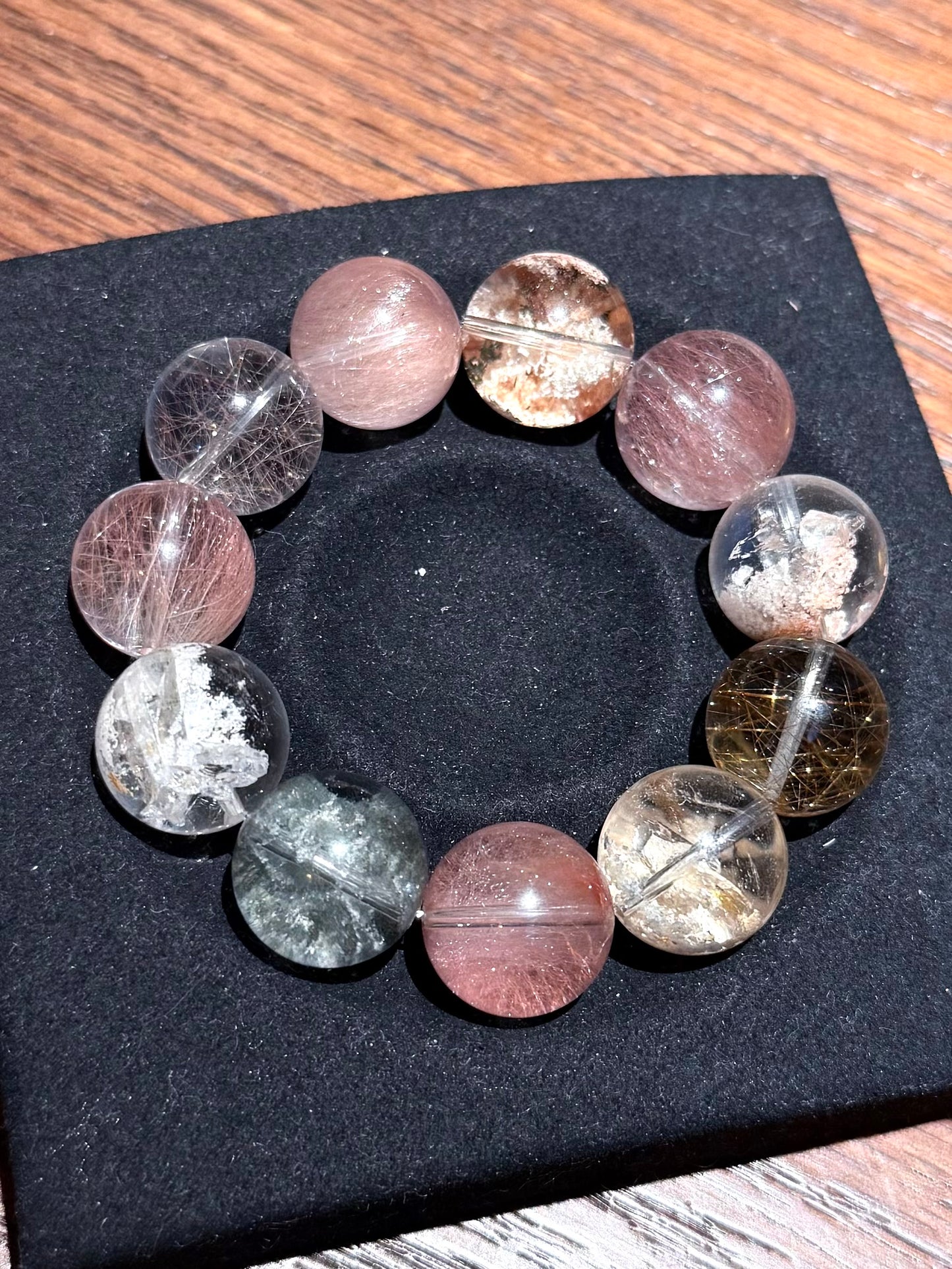 Maiden’s Bloom - Mixed Crystal Bracelet 豆蔻 (16-17mm)