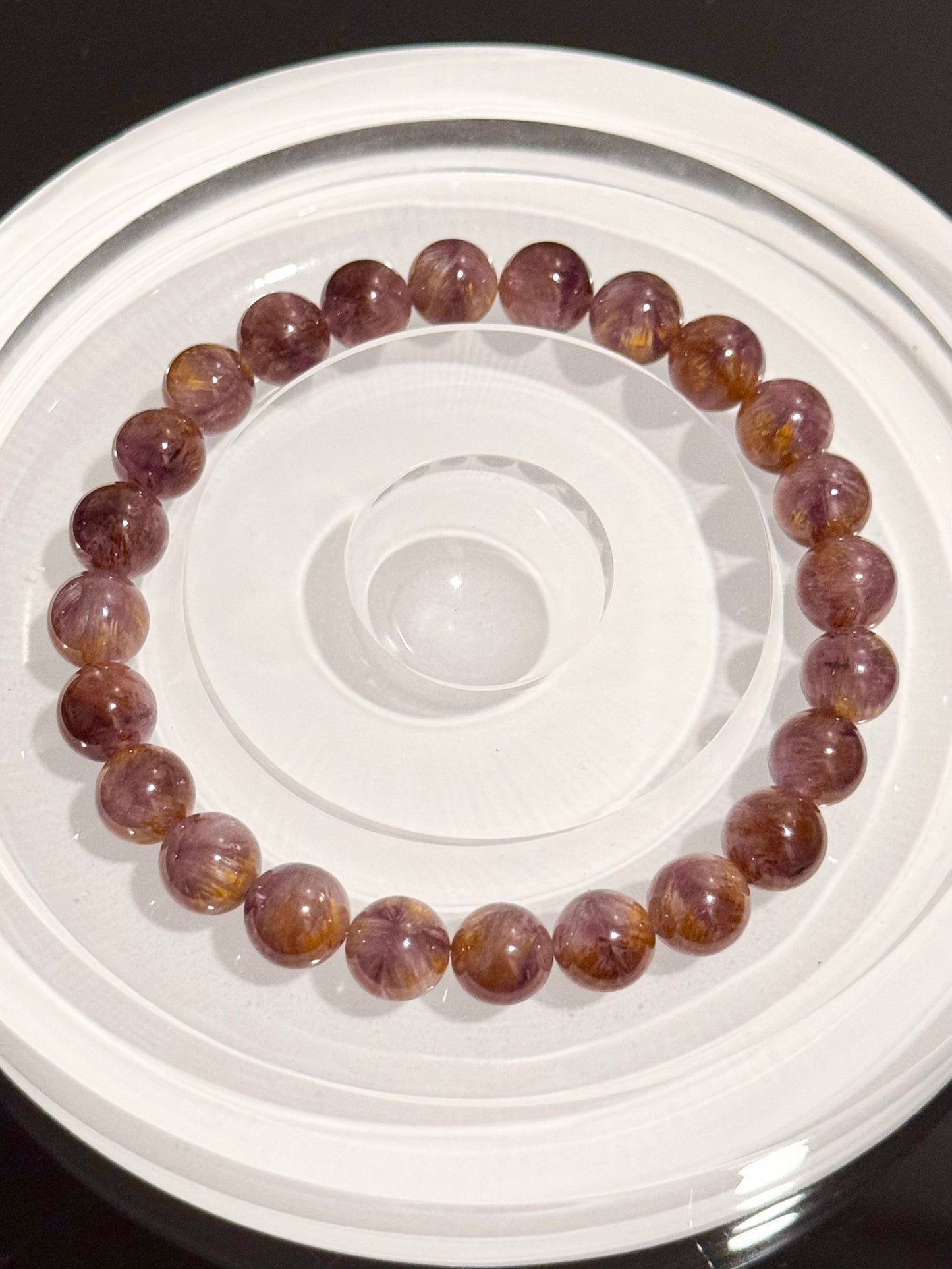 金牙紫钛 Golden Fang Purple Titanium Quartz(10mm)