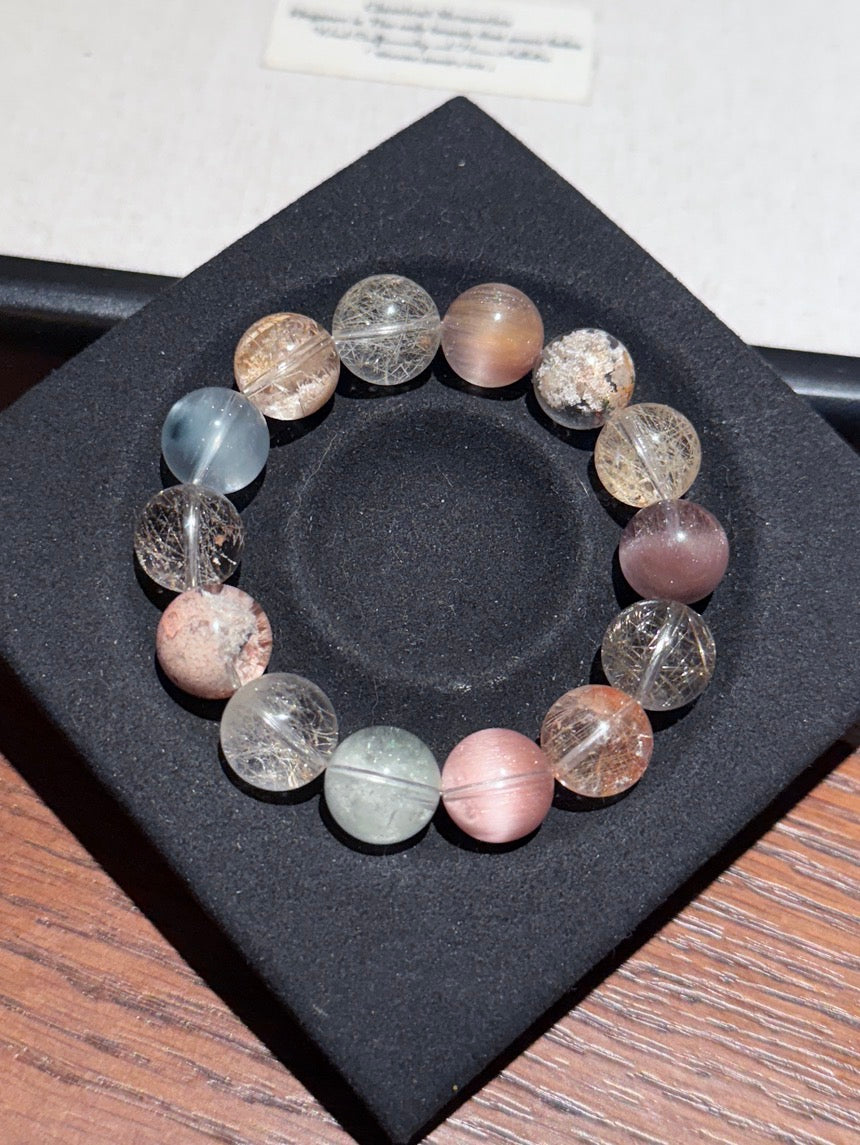 暗夜玫瑰 Rutilated Quartz(12mm)