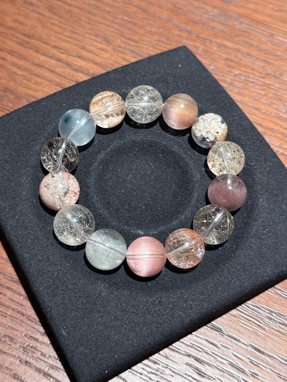 暗夜玫瑰 Rutilated Quartz(12mm)