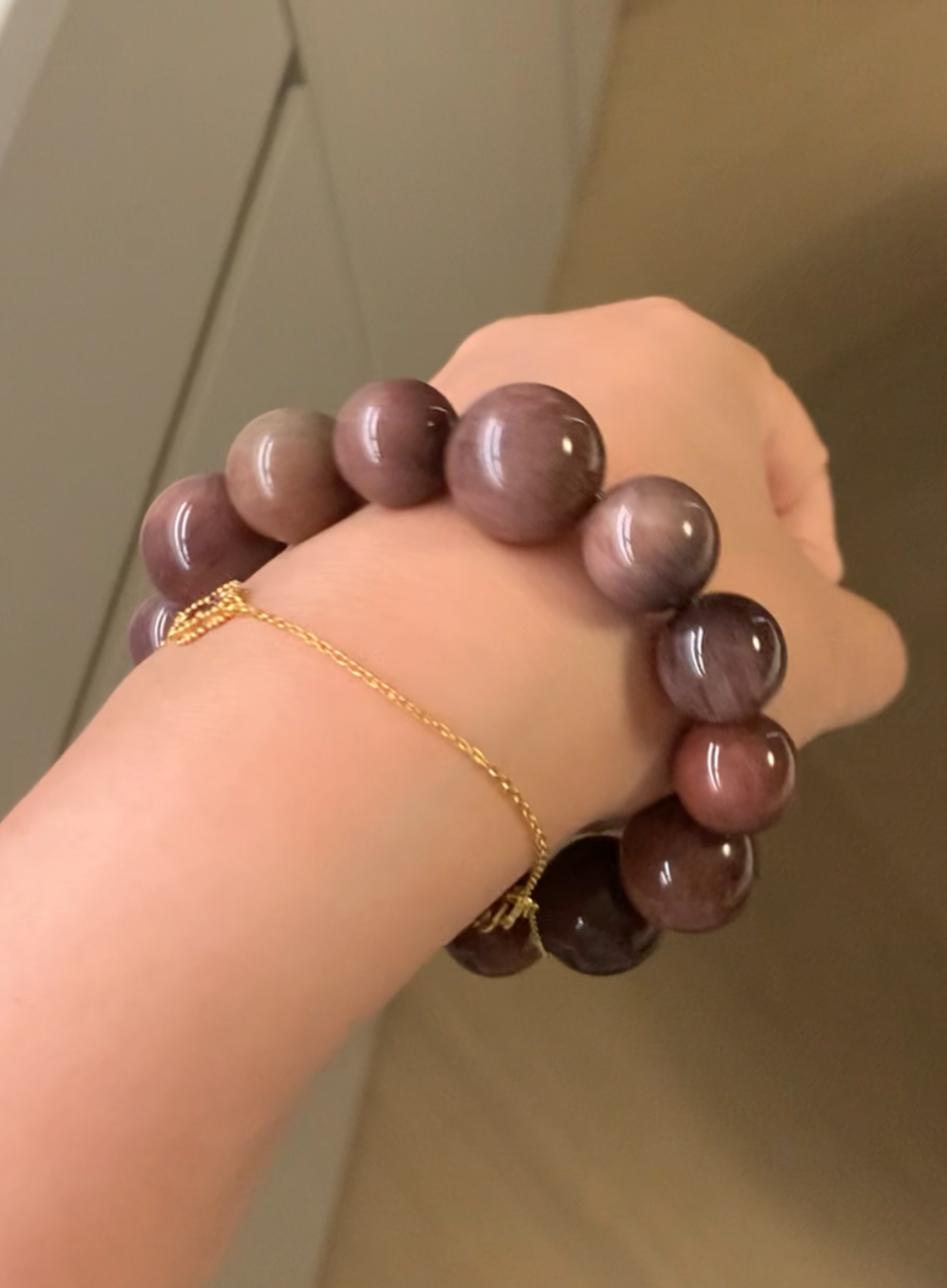 客定链接Custom Order Link 乌木玫瑰➕粉兔毛 – Ebony Rose + Pink Rabbit Hair Quartz