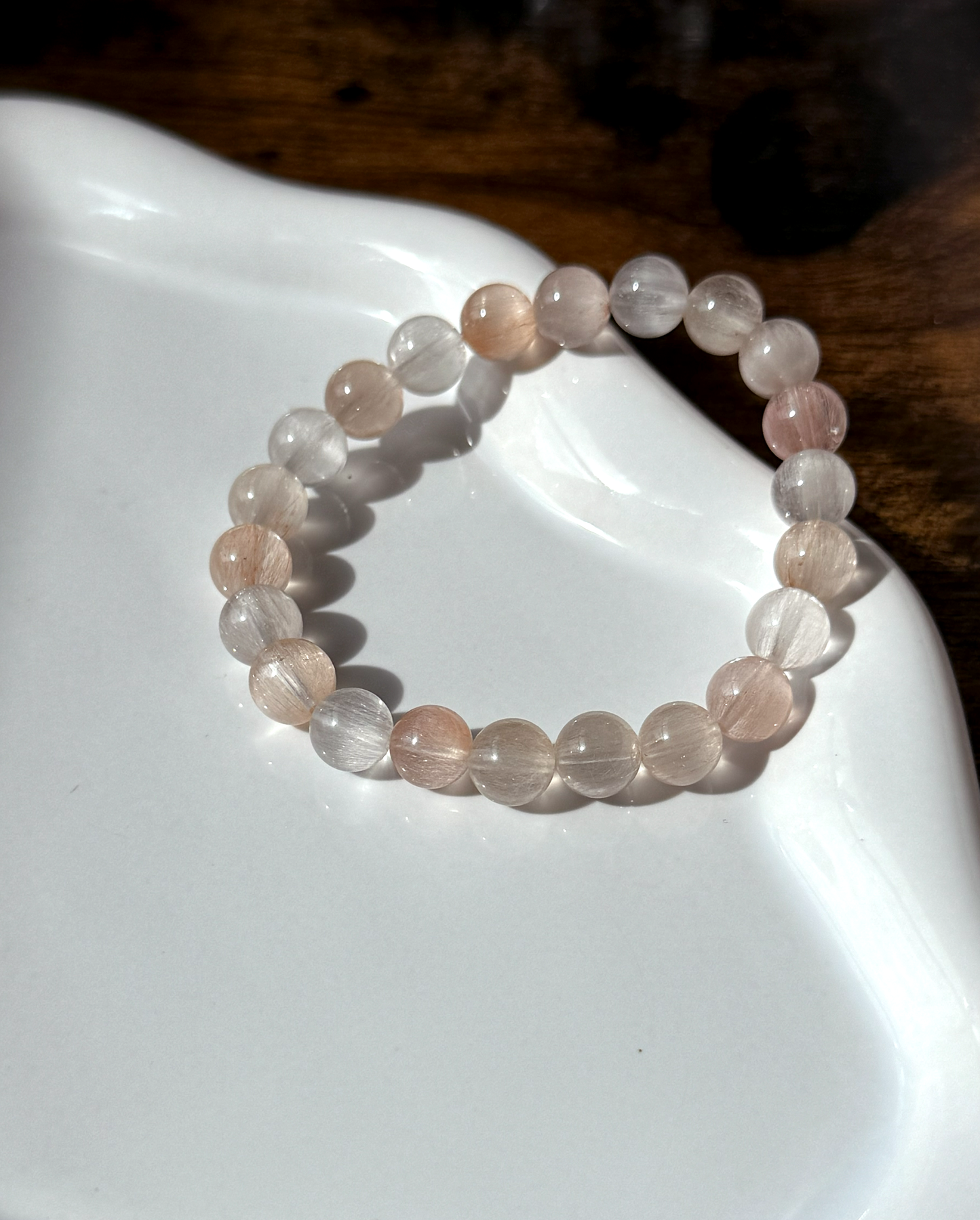 售出欣赏 猫眼兔毛 Rutilated Quartz(9mm)