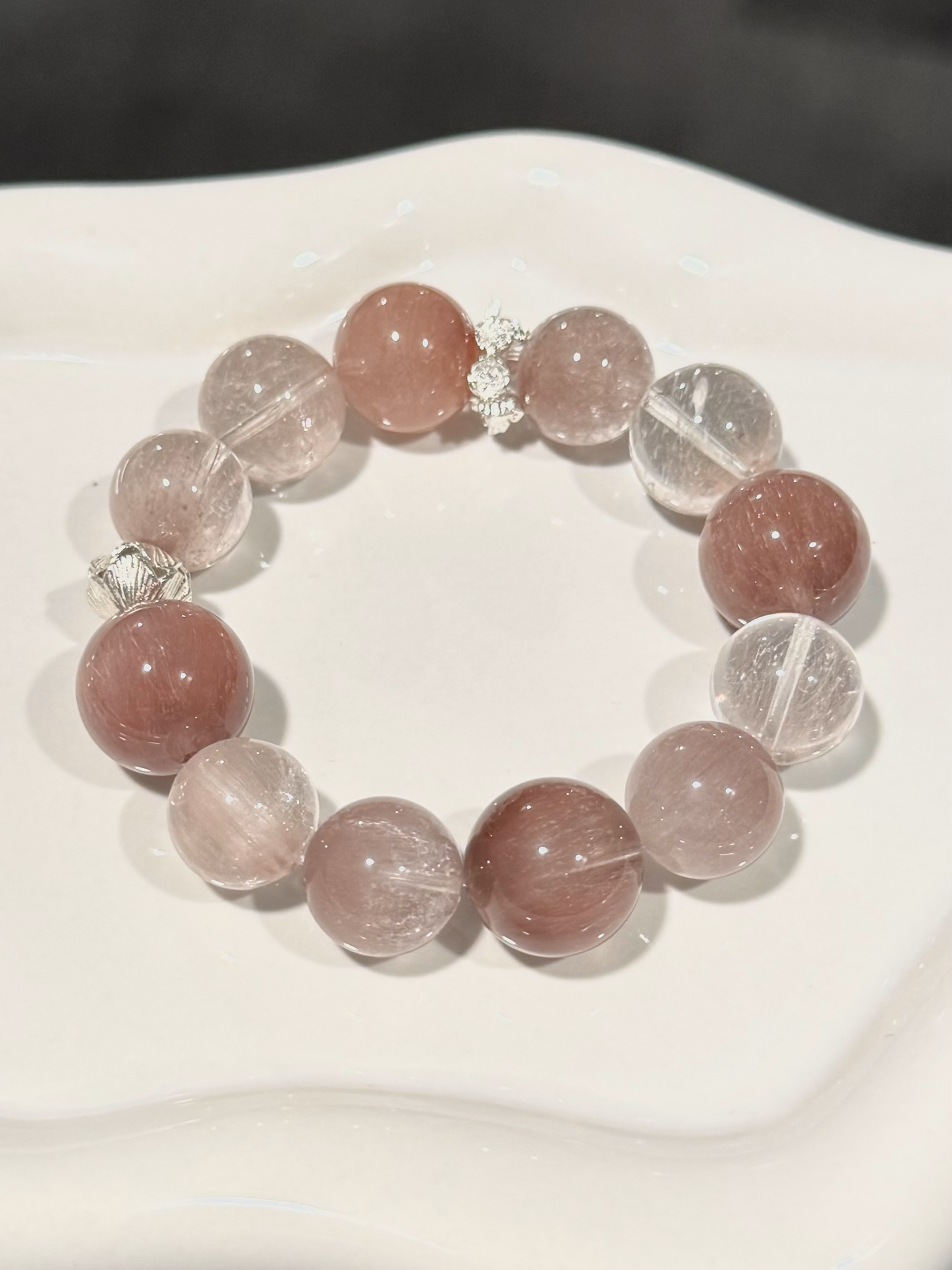 干枯玫瑰粉兔毛(14-15mm)