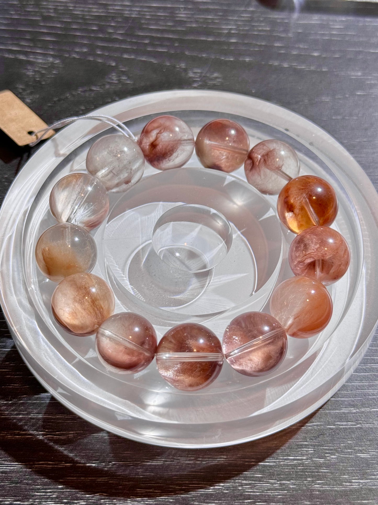 绮羽 卷毛兔毛 Rutilated Quartz(15mm)