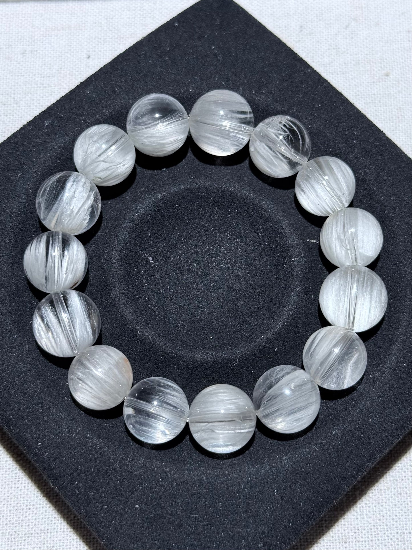 冰川白兔毛 12mm