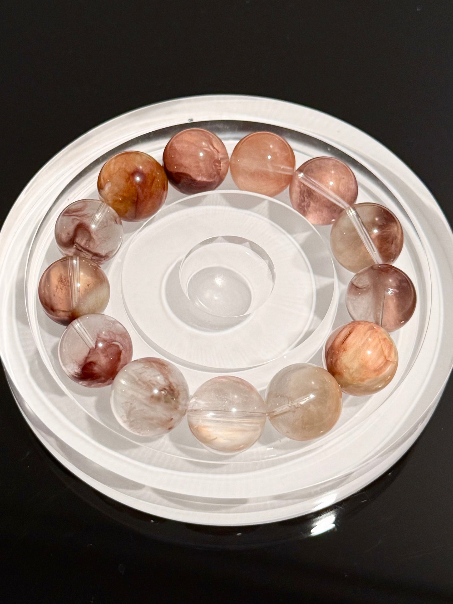 绮羽 卷毛兔毛 Rutilated Quartz(15mm)