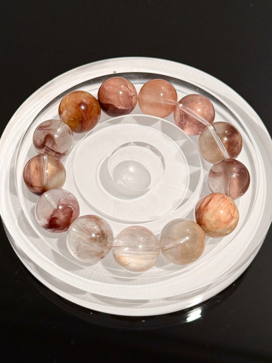 绮羽 卷毛兔毛 Rutilated Quartz(15mm)
