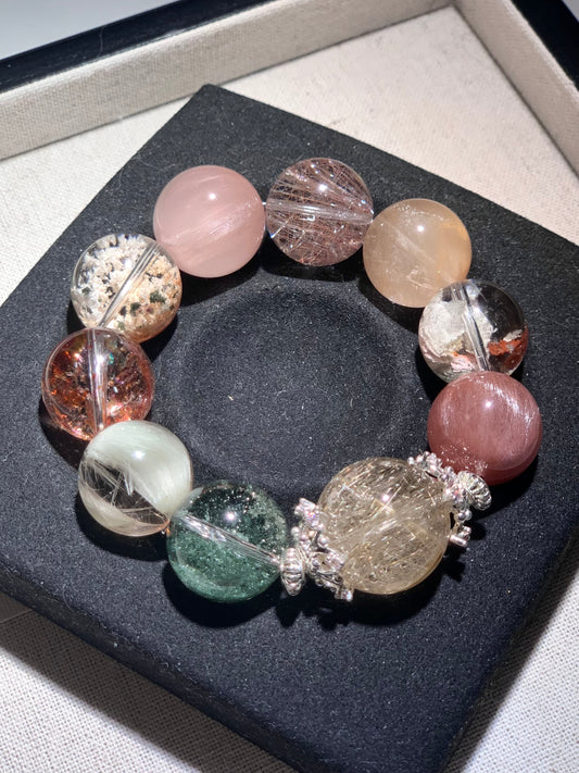 Luxurious Night Banquet - Mixed Crystal Bracelet华服夜宴  (17/19mm)
