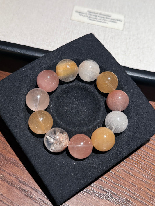 杨枝甘露 Rutilated Quartz(16mm)