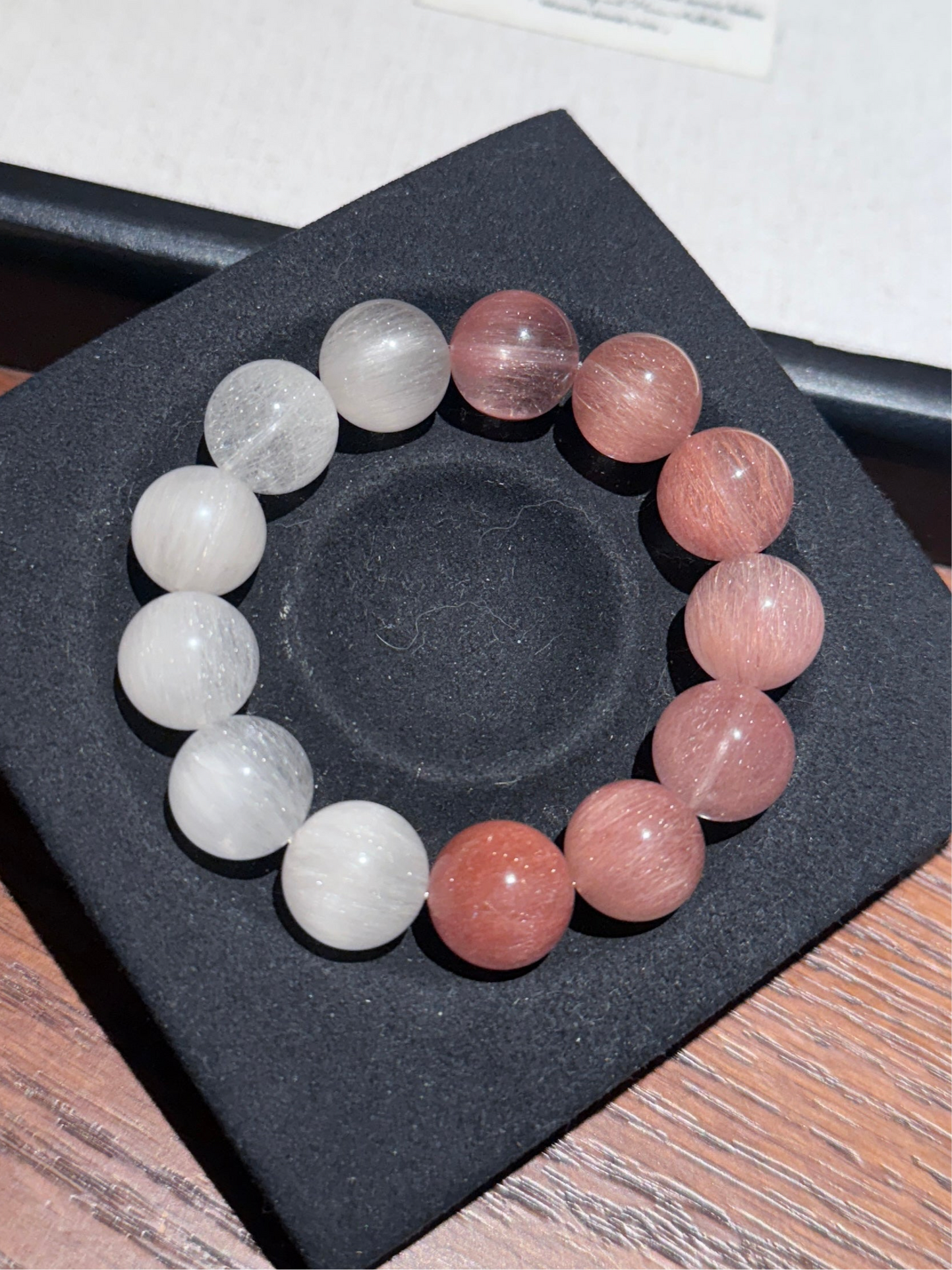 豆沙团子 Rutilated Quartz(14-15mm)