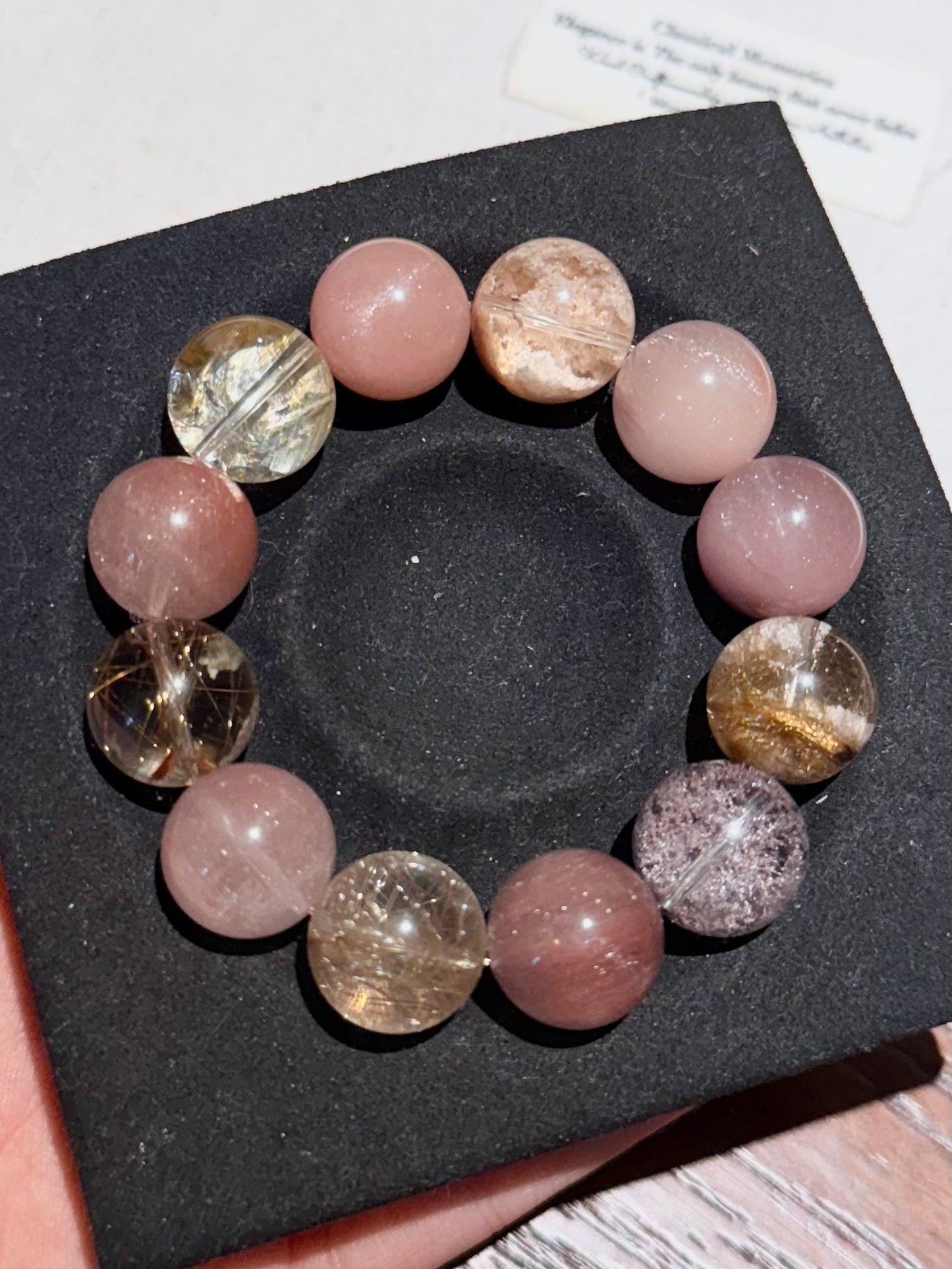 Our Best Years - Mixed Cyrstal Bracelet 玫瑰人生  (16mm)