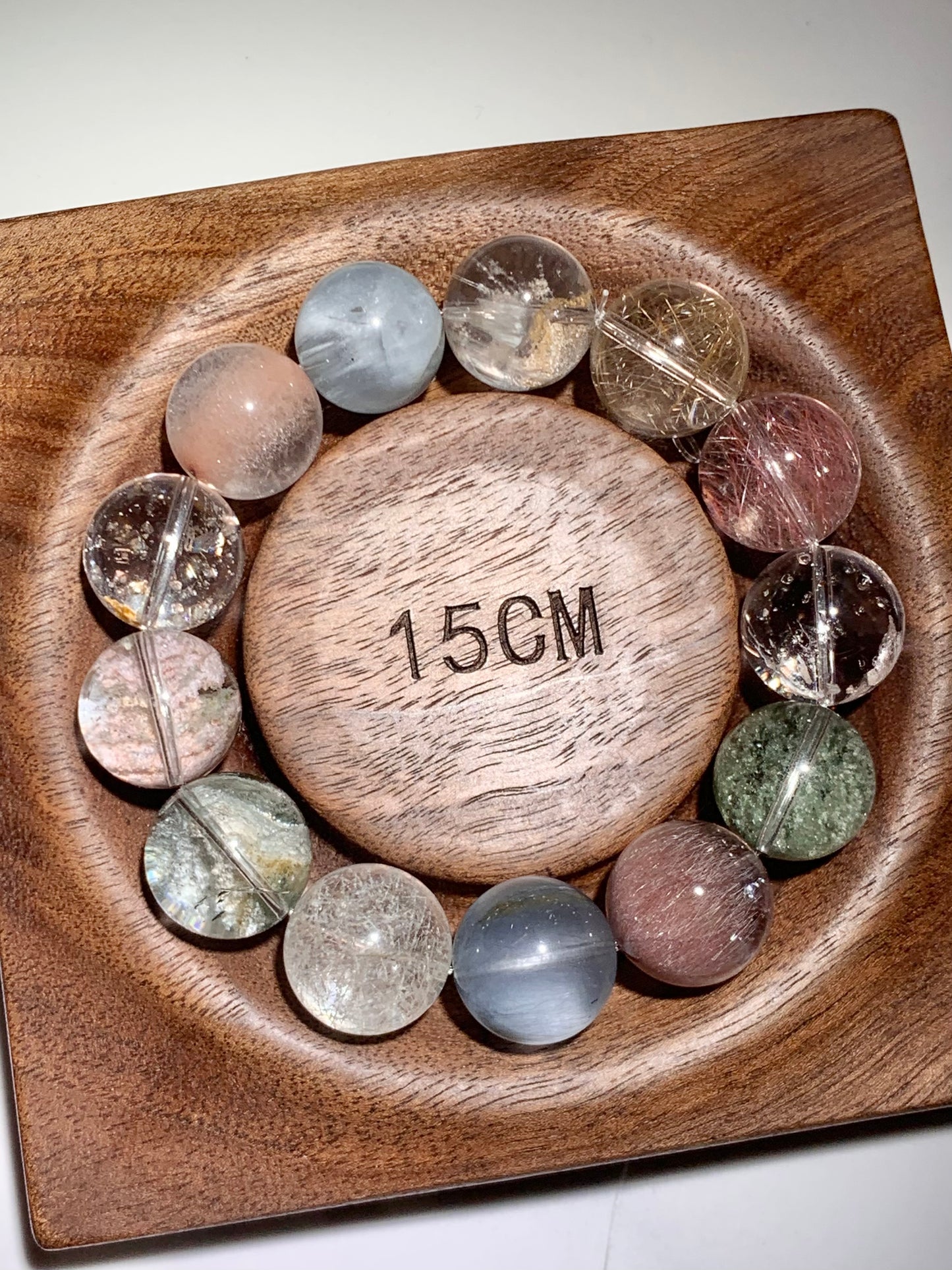Ghibli Garden 吉卜力花园 14-15mm Rutilated Quartz Bracelet