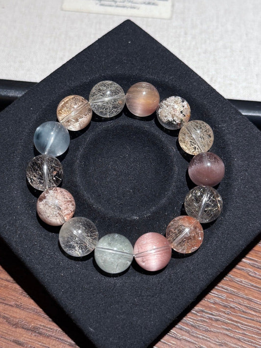 暗夜玫瑰 Rutilated Quartz(12mm)