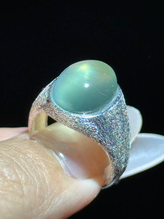 葡萄石 戒指 Prehnite Ring