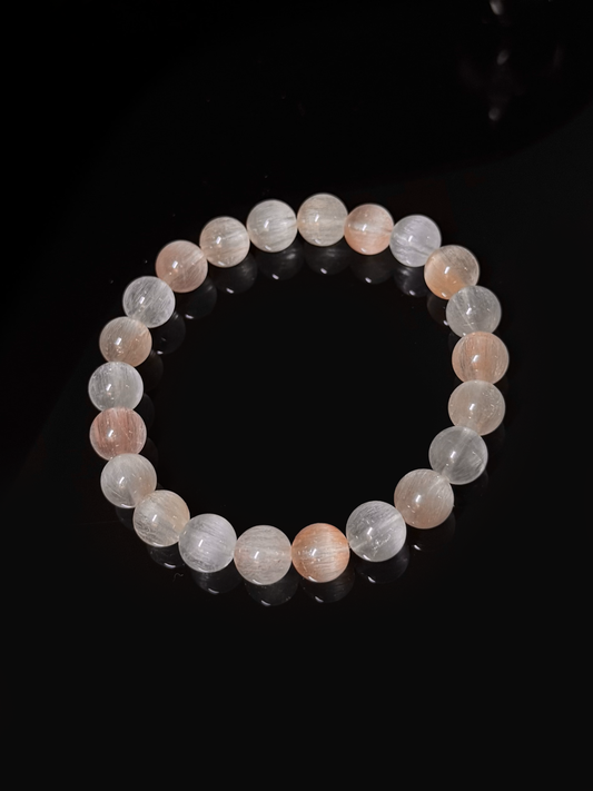 售出欣赏 猫眼兔毛 Rutilated Quartz(9mm)