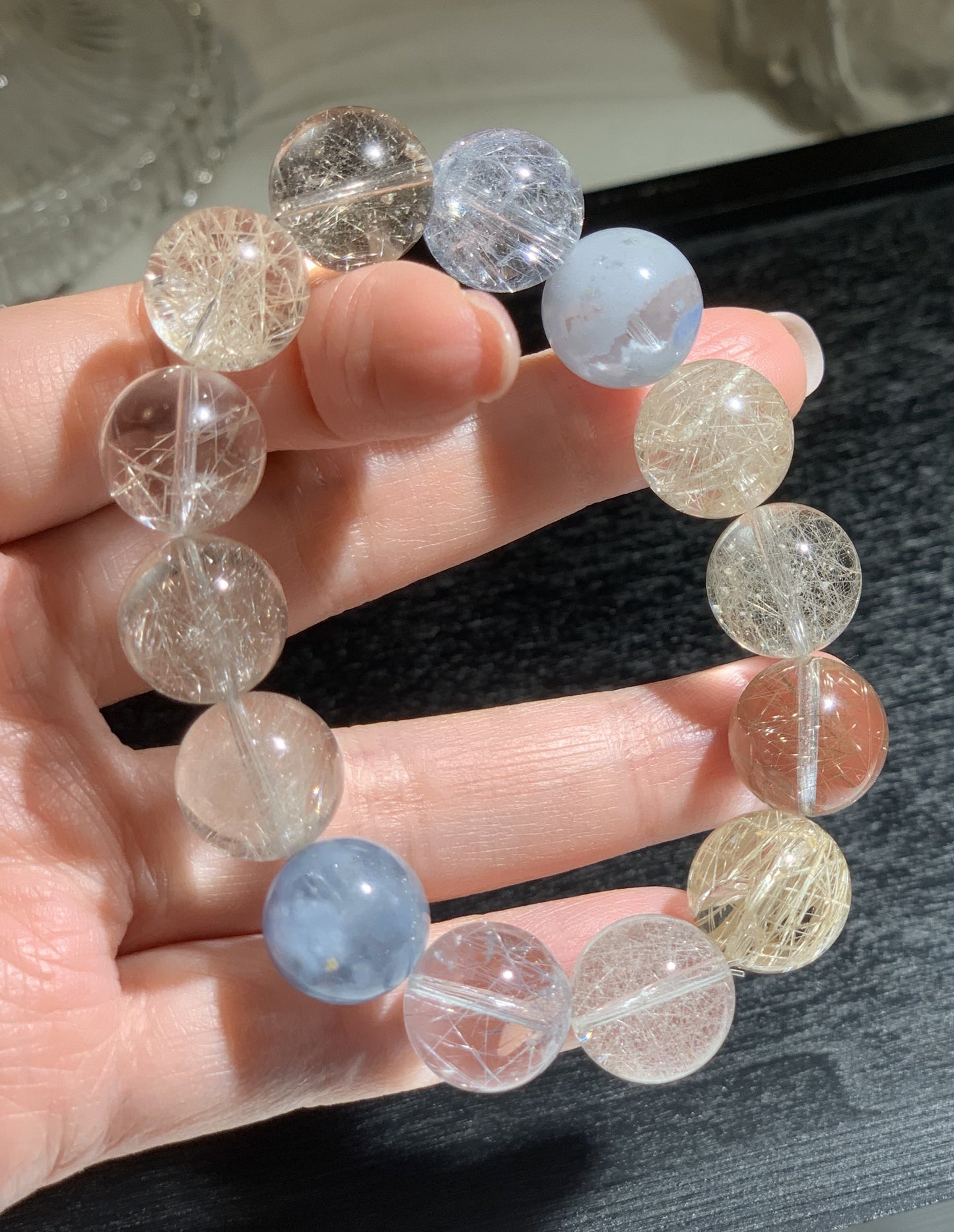 售出欣赏 Cinderella🎇Rutilated Quartz(13mm)