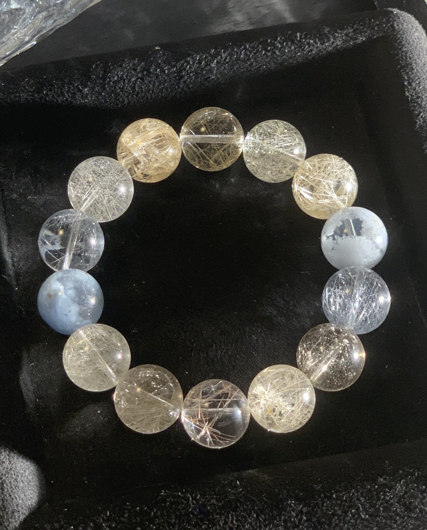 售出欣赏 Cinderella🎇Rutilated Quartz(13mm)
