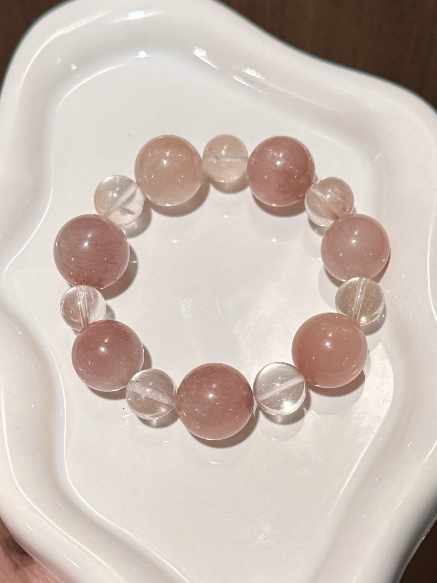 粉兔毛泡泡珠(12mm/17mm)
